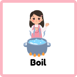 Kitchen Verb Boil