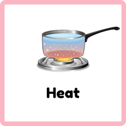 Heat | Kitchen Verbs