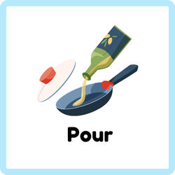 Pour - Kitchen Verbs