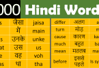 List of Daily Use English Words with Hindi Meaning PDF learn common English words used in daily life with Hindi meaning PDF for improving your English vocabulary to the next level.