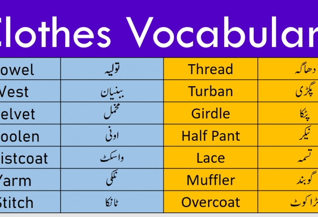 clothes-vocabulary-list-with-urdu-grammareer