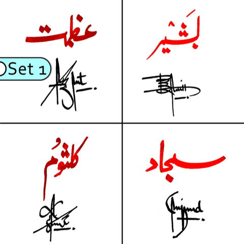 different signatures styles