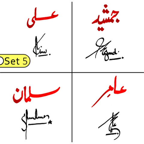 different signatures styles