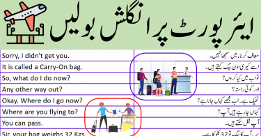 80 English Sentences to Speak English at Airport with Urdu Translation, Airport Sentences in English and Urdu, Speak English at airport , Airport Conversation in English