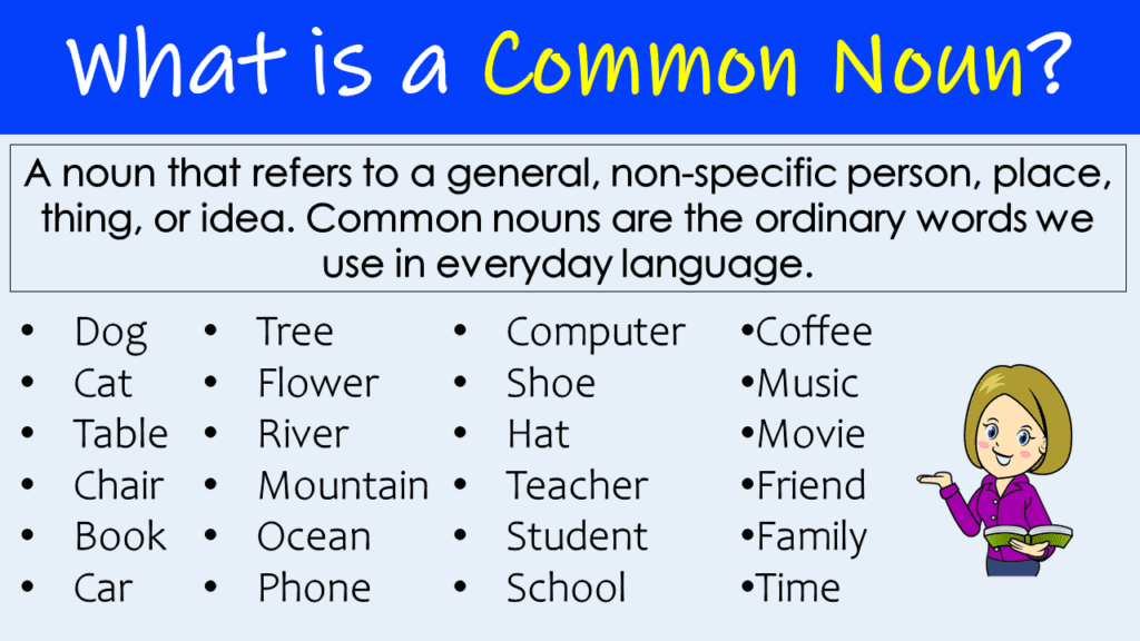 common noun meaning in grammar