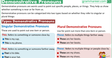 Demonstrative Pronouns Definition and Examples