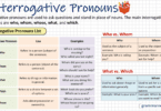 Interrogative Pronouns in English with Examples