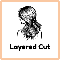 Layered cut haircut name with multi-length style