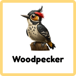 Woodpecker – Tree Drumming Bird