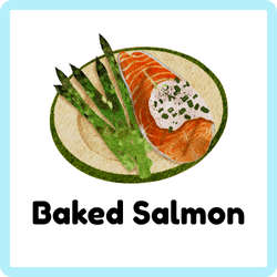 Baked Salmon - Seafood Names