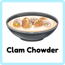 Clam Chowder - Seafood Names