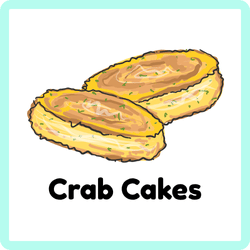 Crab Cakes - Seafood Names