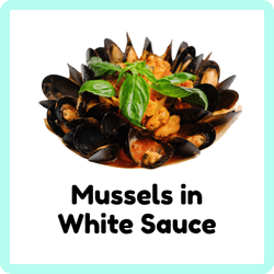 Mussels in White Sauce